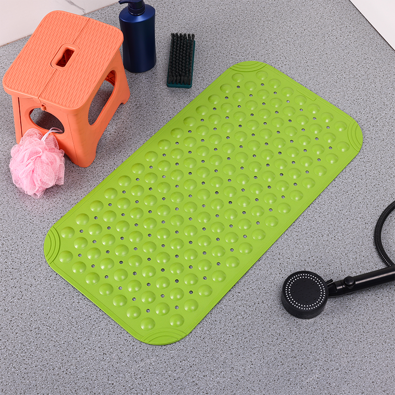 Bubble-Textured Suction Anti-Slip Bath Mat