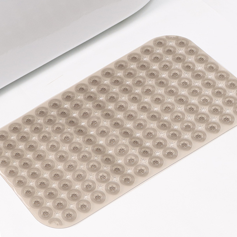 Rectangular Crystal-Spike Anti-Slip Bath Mat