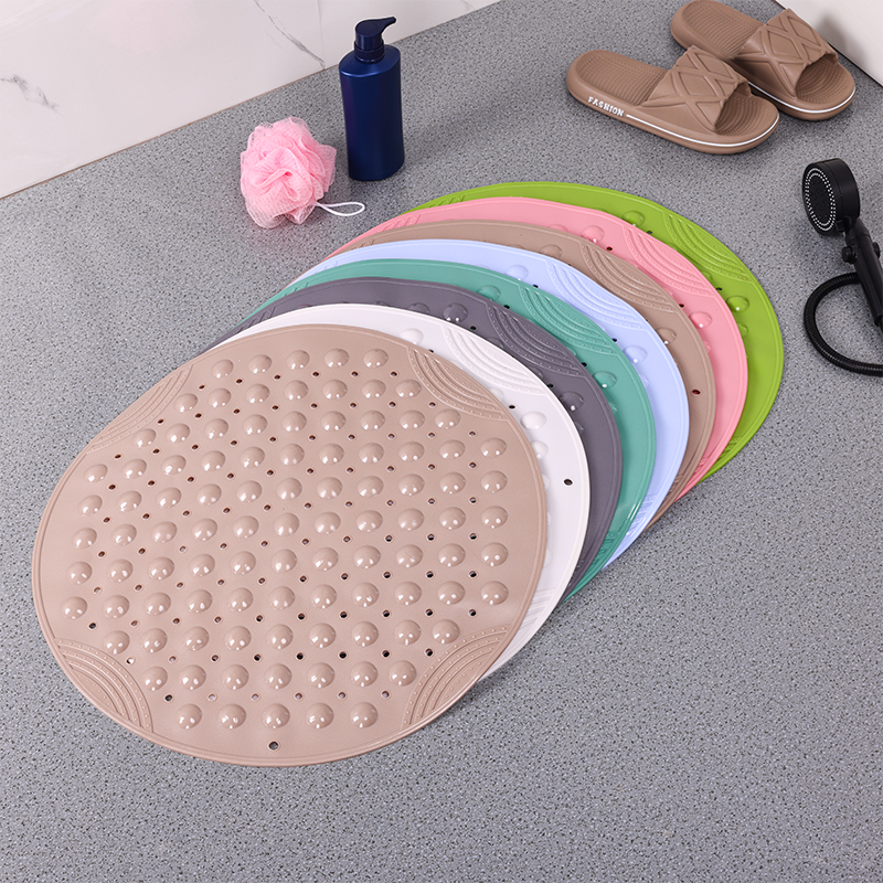 Round Bubble Anti-Slip Bath Mat