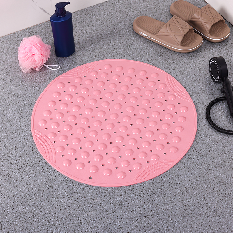 Round Bubble Anti-Slip Bath Mat